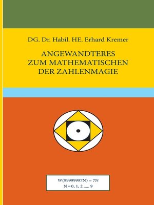 cover image of Angewandteres zum Mathematischen der Zahlenmagie